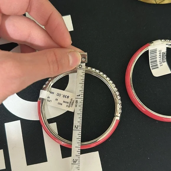 Cache Rhinestone bangles - Picture 9 of 9